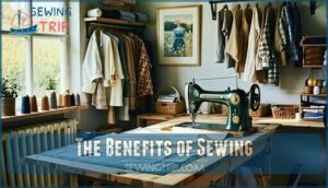 the benefits of sewing