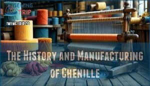 the history and manufacturing of chenille