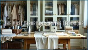 the most important sewing technique