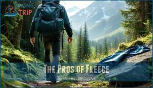the pros of fleece