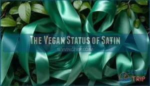 the vegan status of satin