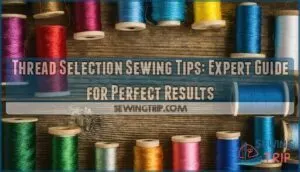 thread selection sewing tips