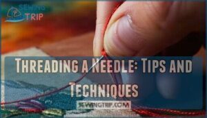 threading a needle: tips and techniques