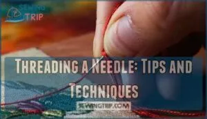 threading a needle: tips and techniques