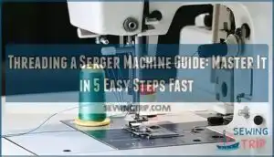 threading a serger machine guide