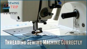 threading sewing machine correctly