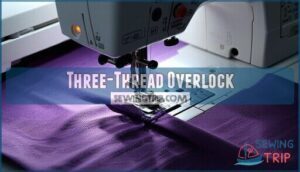 three-thread overlock