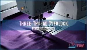 three-thread overlock
