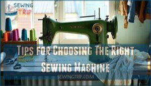 tips for choosing the right sewing machine