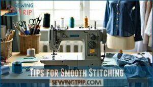 tips for smooth stitching