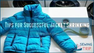 tips for successful jacket shrinking
