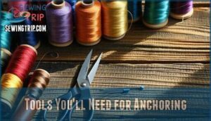 tools you'll need for anchoring