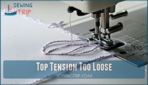 top tension too loose