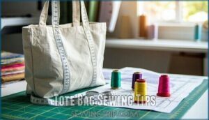 tote bag sewing tips