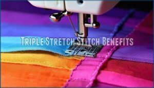 triple stretch stitch benefits