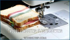 troubleshooting elastic sewing