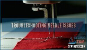 troubleshooting needle issues