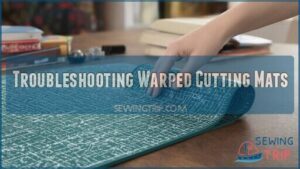 troubleshooting warped cutting mats