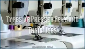 types of presser feet and their uses