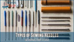 types of sewing needles