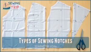 types of sewing notches