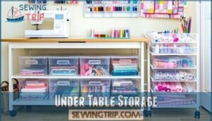 under table storage