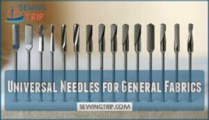 universal needles for general fabrics