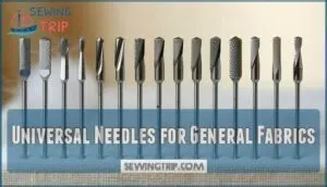 universal needles for general fabrics