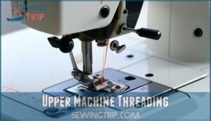 upper machine threading
