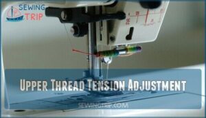 upper thread tension adjustment