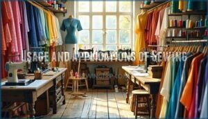 usage and applications of sewing