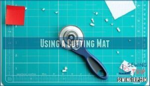 using a cutting mat