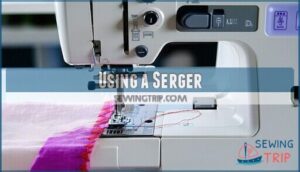 using a serger