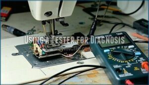 using a tester for diagnosis