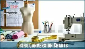 using conversion charts
