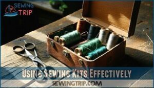 using sewing kits effectively