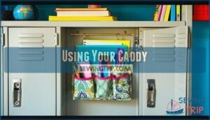 using your caddy