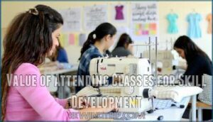 value of attending classes for skill development