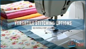 versatile stitching options