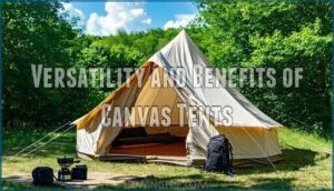 versatility and benefits of canvas tents