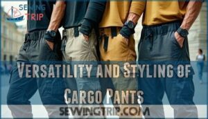 versatility and styling of cargo pants