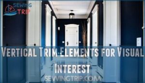 vertical trim elements for visual interest vertical trim elements for visual interest