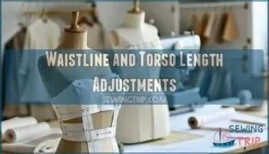 waistline and torso length adjustments