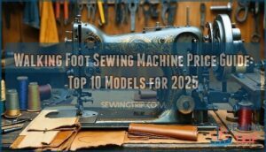walking foot sewing machine price