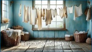 washing and softening
