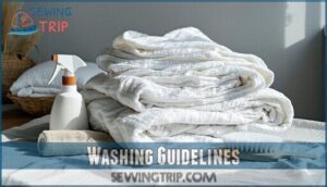 washing guidelines