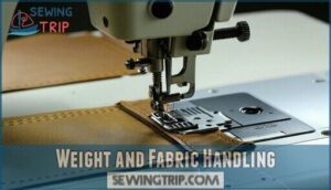 weight and fabric handling