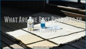 what are the best products to fade wool