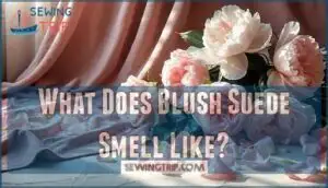 what does blush suede smell like