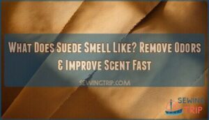 what does suede smell like